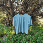 T-Shirt Premium Senhora azul - Image 5