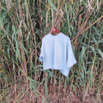 Sweatshirt (crop)de manga curta Senhora Aqua - Image 4